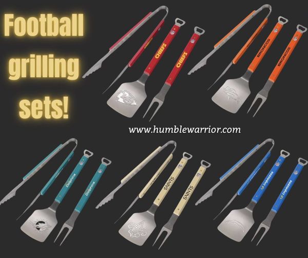 YouTheFan NFL Spirit Series 3-Piece BBQ Set