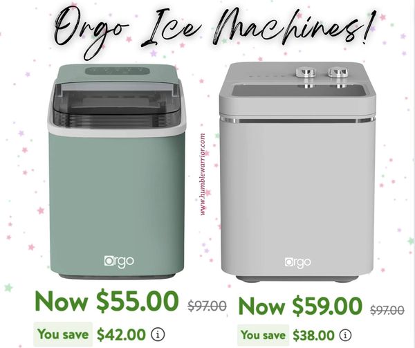 Orgo ice machines