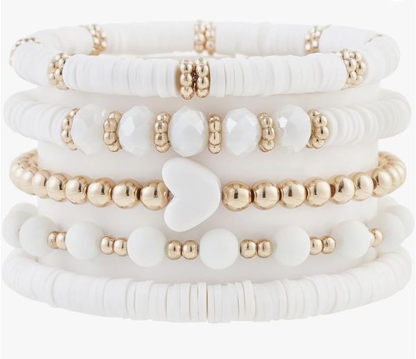 prettiest pack of stretch bracelets