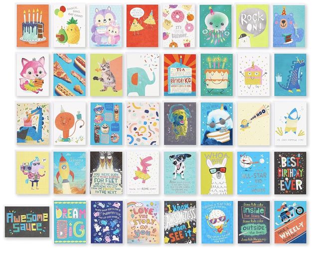 Kids Birthday Card Assortment