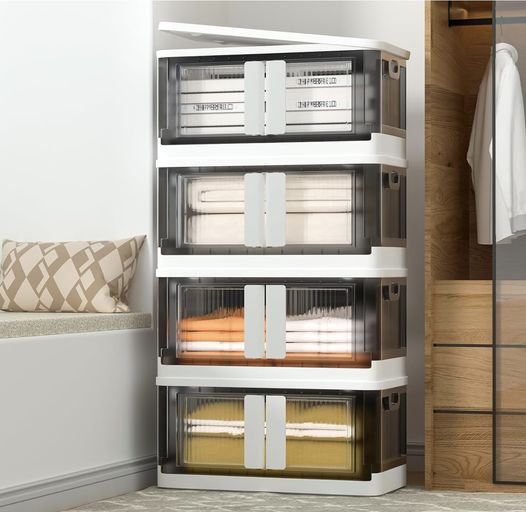 collapsible modular bins