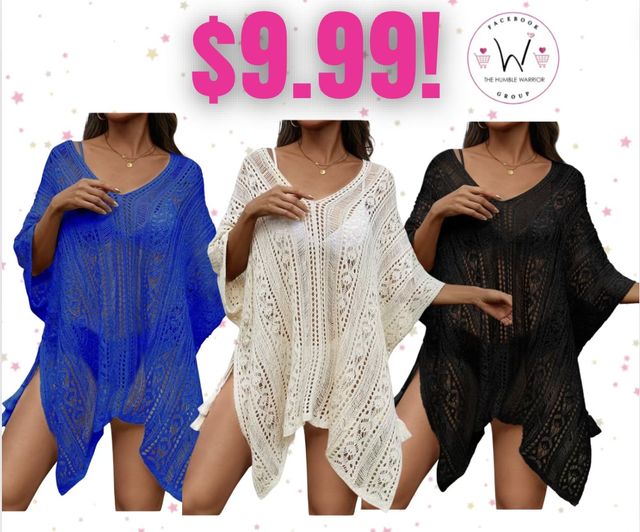 crochet one-size-fits-most crochet coverups