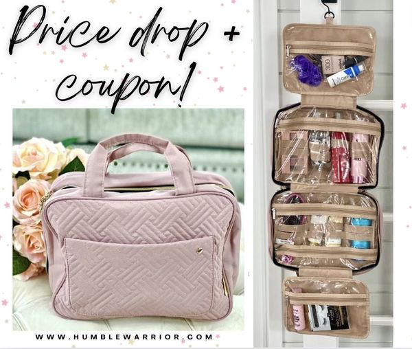 BAGSMART Travel Toiletry organizer