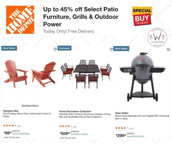 Shop Home Depot Special Buy of the Day