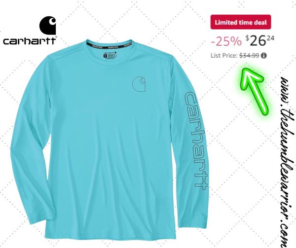 Men’s Carhartt Long-Sleeve T-shirt
