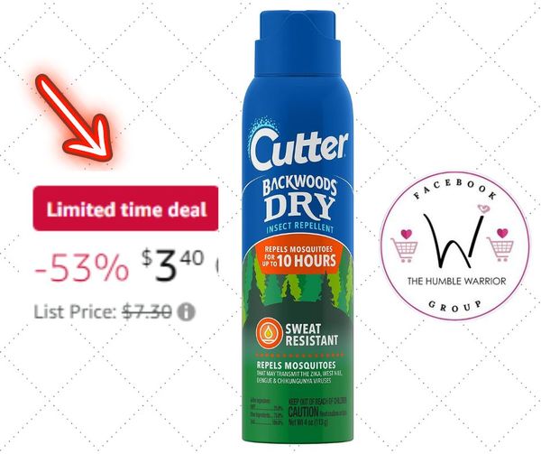 Cutter Backwoods Dry Insect Repellent