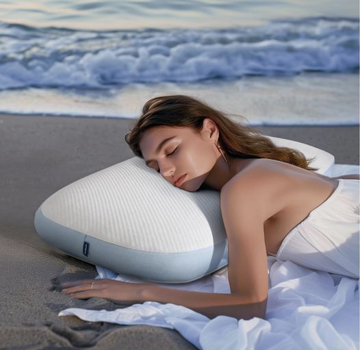 Bedsure cooling memory foam cervical pillow
