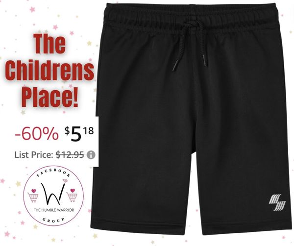 Children’s Place Boys Athletic Basketball Shorts
