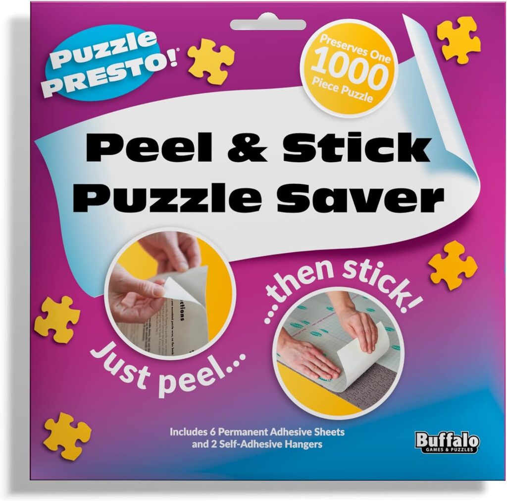 Puzzle Presto! Peel & Stick Puzzle Saver