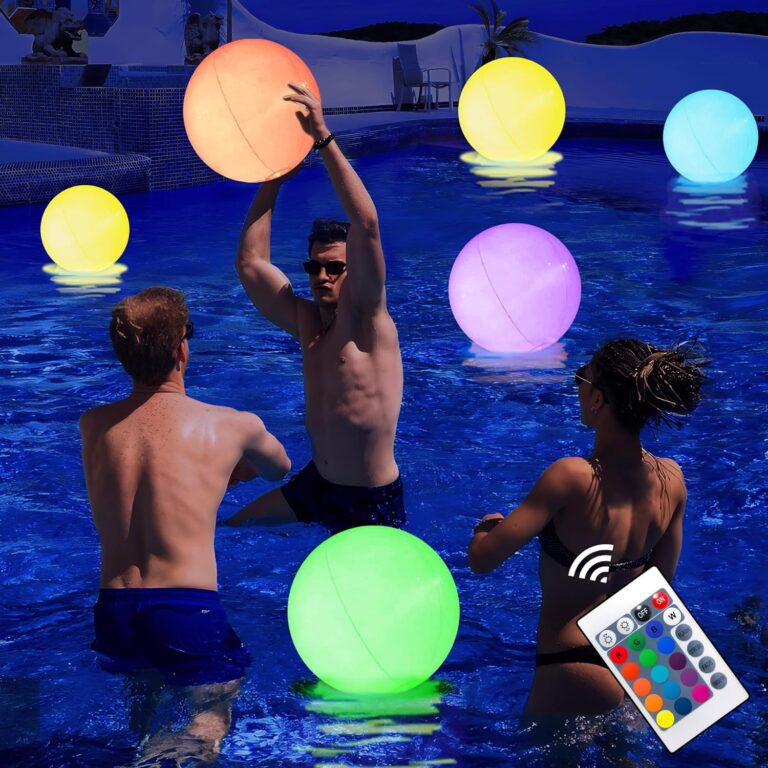 LED Glow in the Dark Beach Balls!