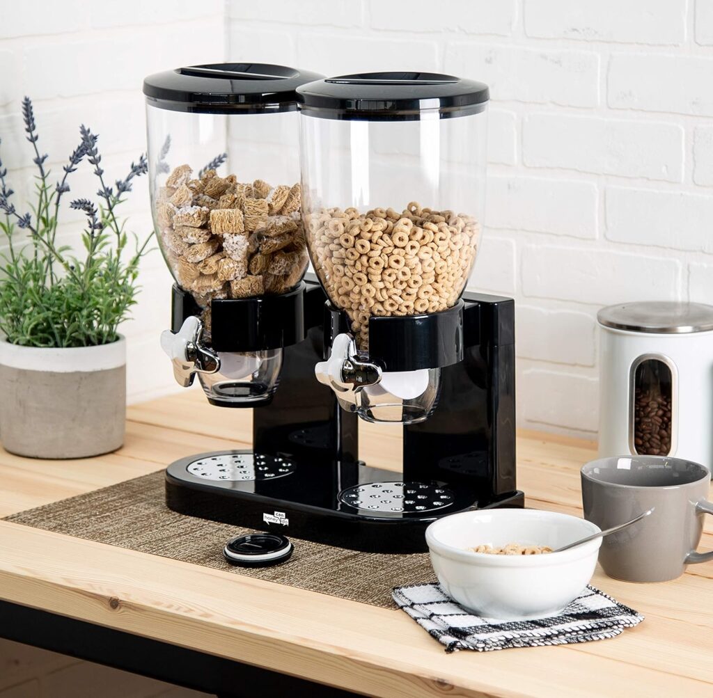 Dual Control Dry Food Dispenser!