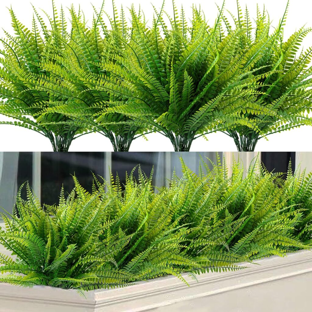 Artificial Boston Ferns!