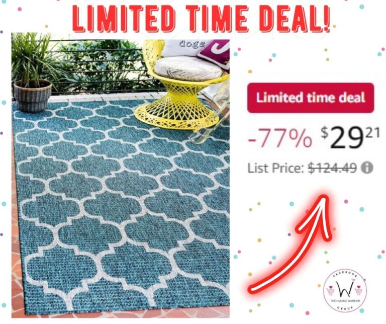 Outdoor Area Rug!