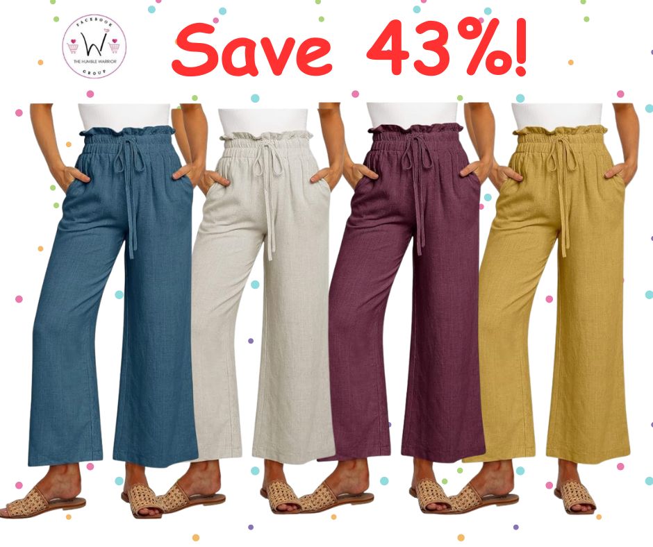 Linen Lightweight Pants from ANRABESS!