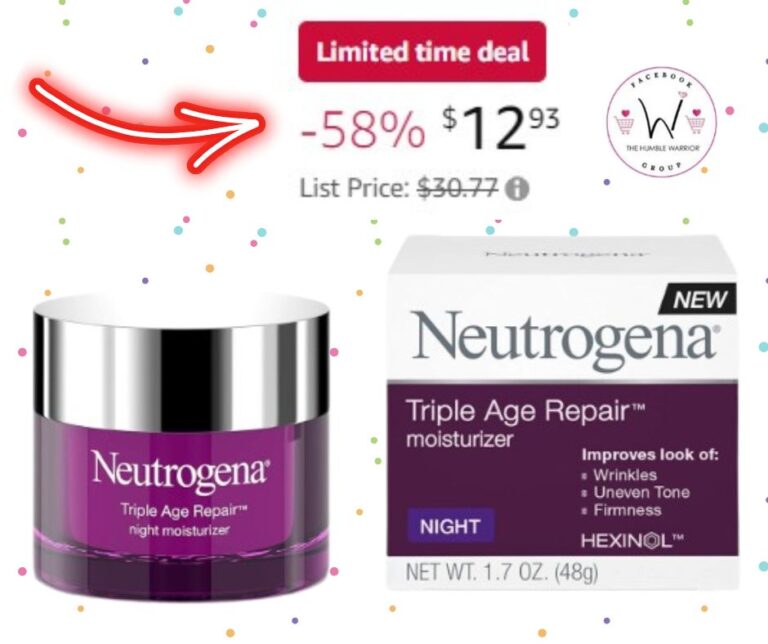 Neutrogena Triple Age Repair Anti-Aging Night Cream with Vitamin C!