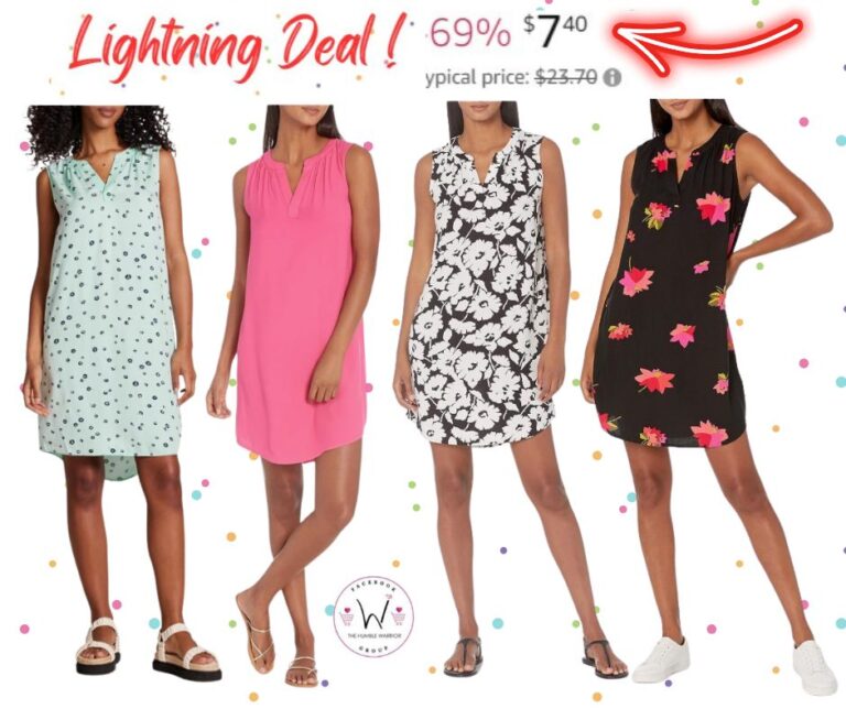 Amazon Essentials Women’s Sleeveless Woven Shift Dresses!