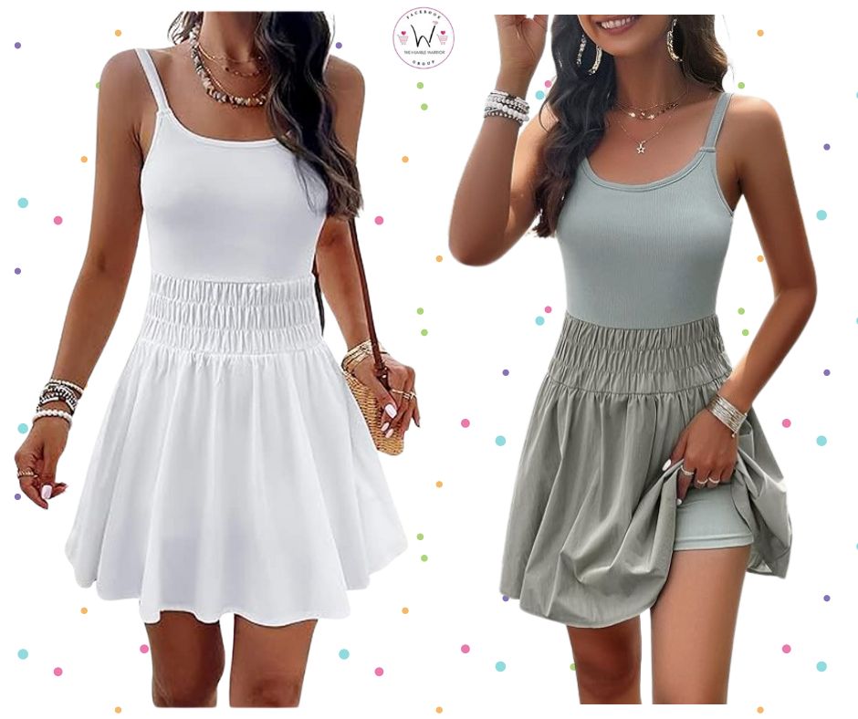 Mini Dresses with Built in Shorts!