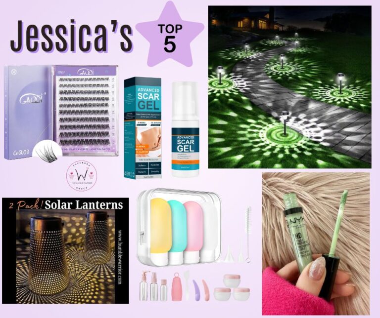 Jessica’s Top 5 Best Sellers