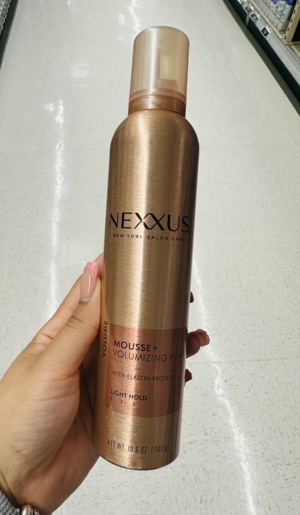 Nexxus Volumizing Foam Hair Mousse!