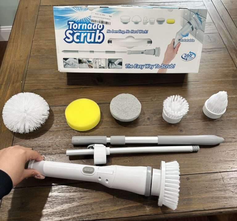 Electric spin scrubber!