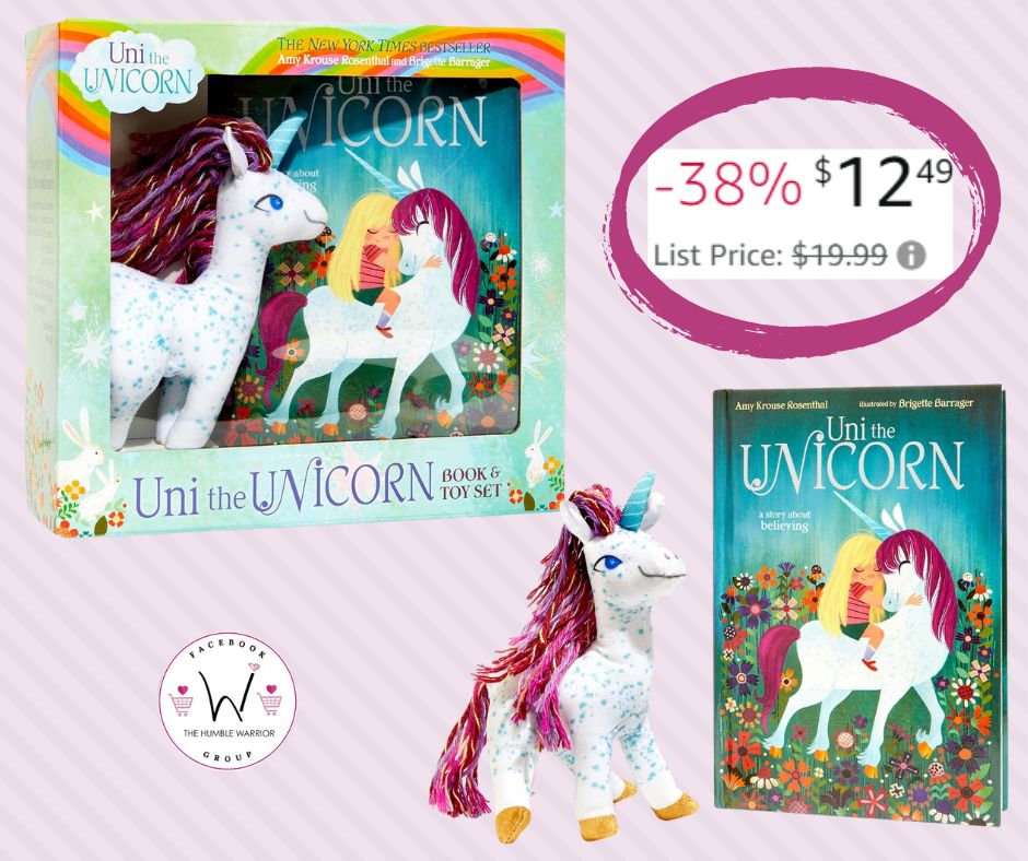Uni the Unicorn Book and Toy Set