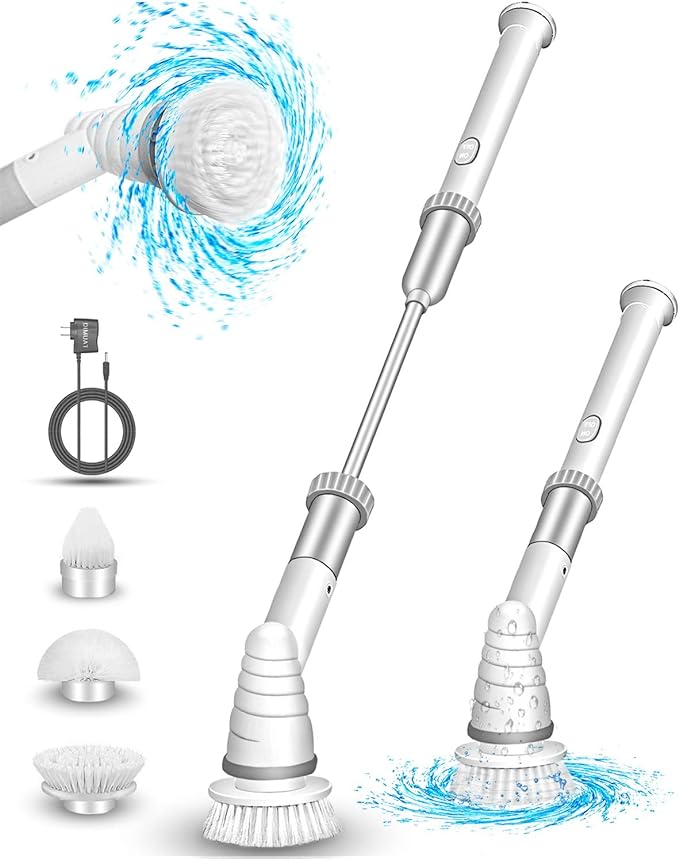 Electric spin scrubber!