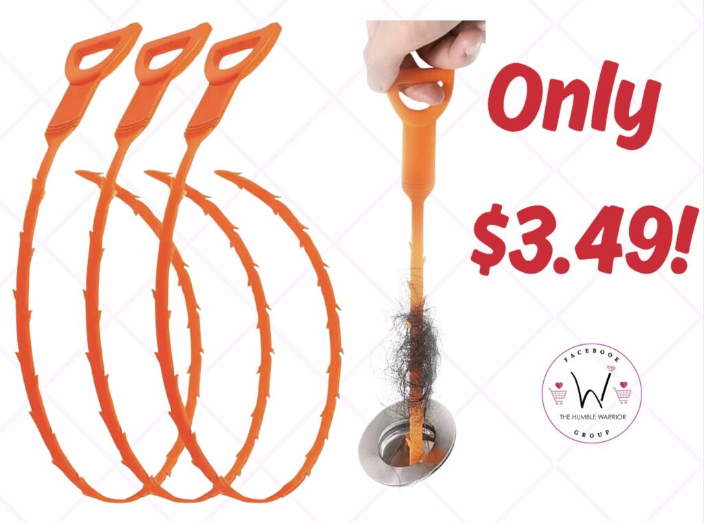 liboyixi 3-Pack Drain Clog Remover Tools!