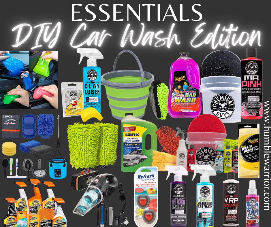 DIY at-home car washes!