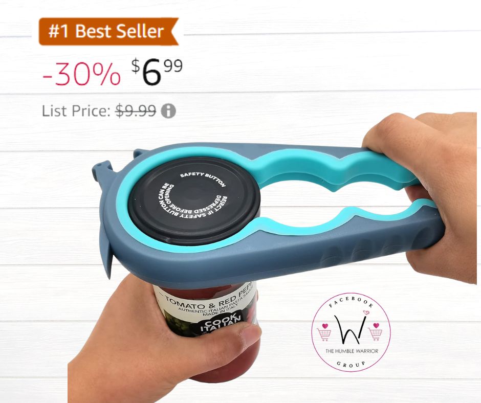 Otstar Jar Opener Bottle Opener and Can Opener
