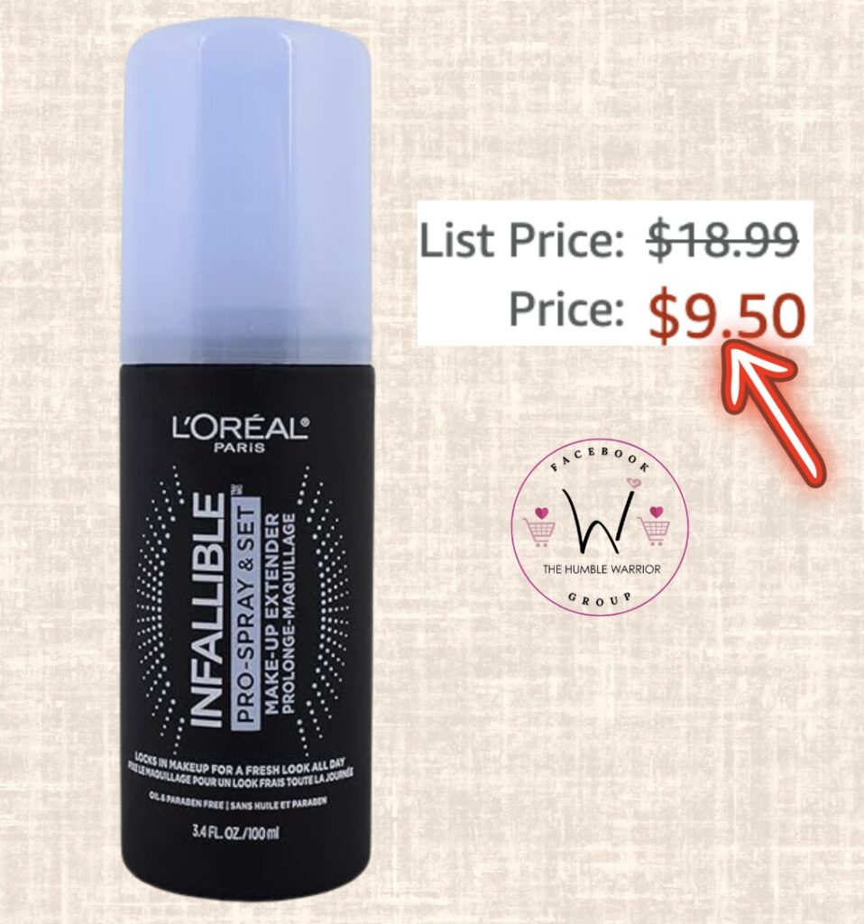 L’Oreal Paris Makeup Infallible Setting Spray!