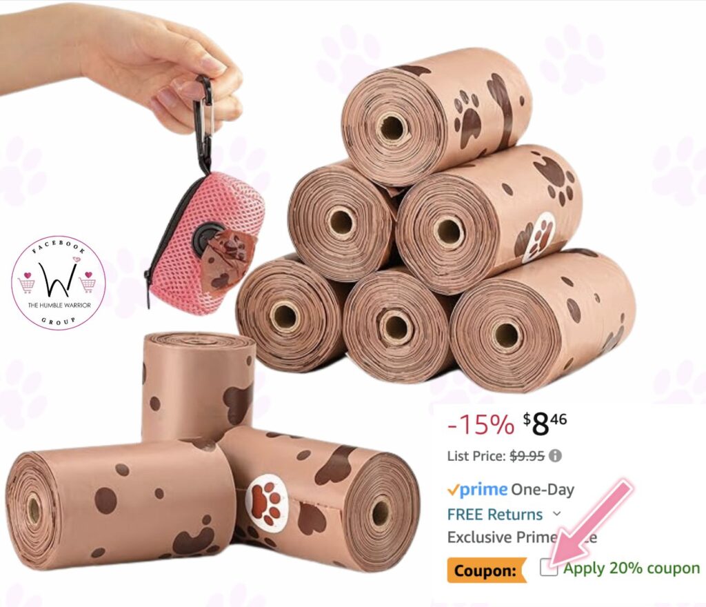 The JNCHOICE Dog Poop Bags!
