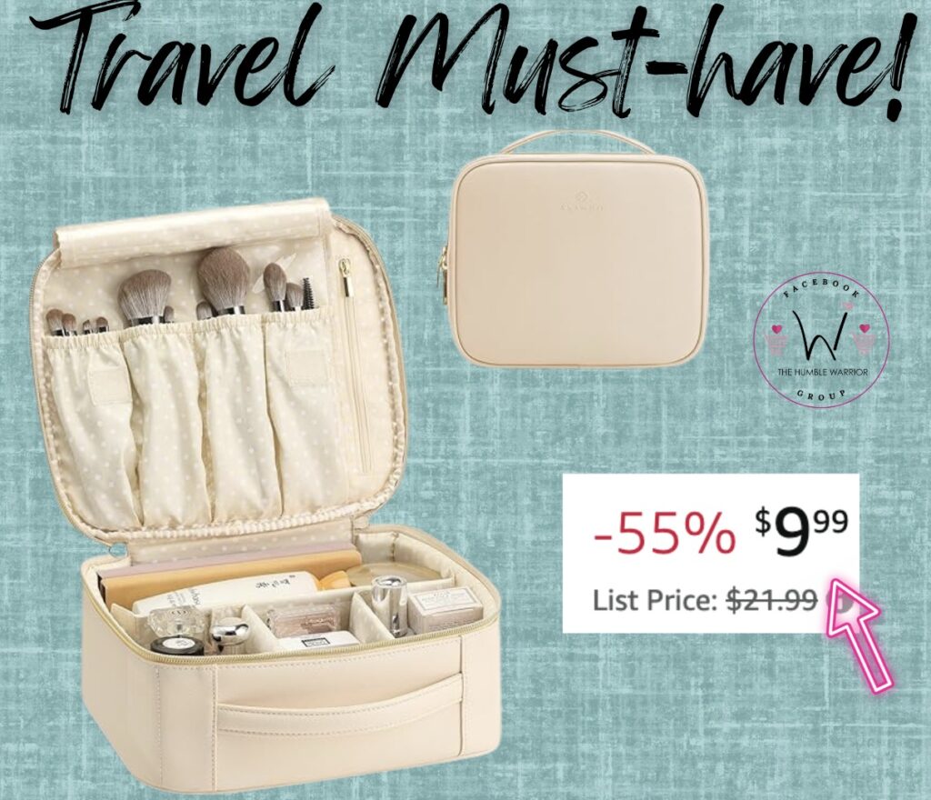 The Vlando Travel Makeup Bag!