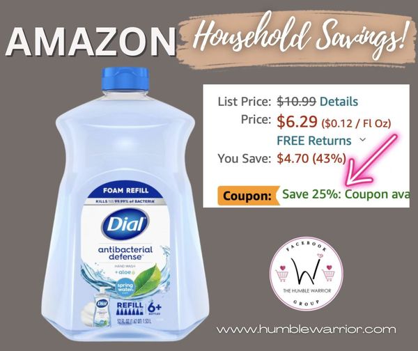 Dial Antibacterial Foaming Hand Soap Refill