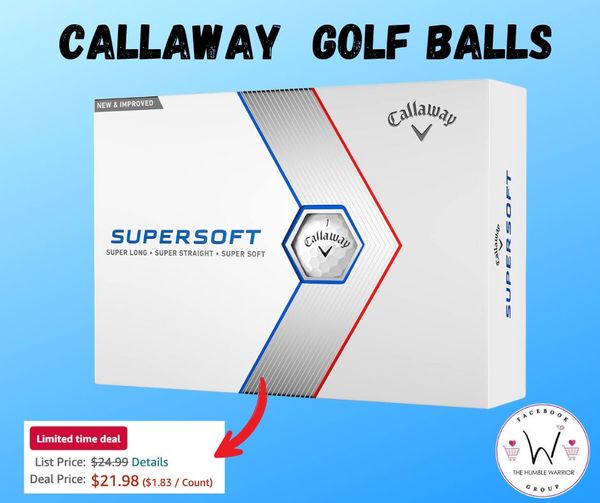 Callaway supersoft golf balls