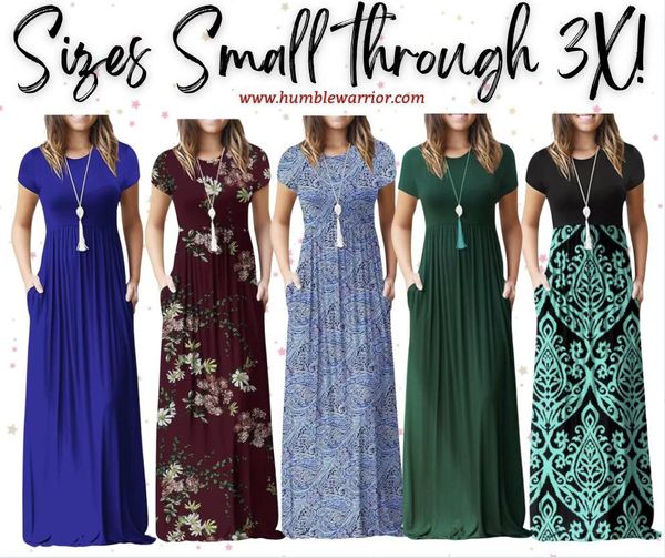 GRECERELLE short sleeve maxi dress