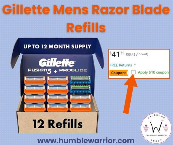 Gillette Fusion5 Men’s Razor Blade Refills