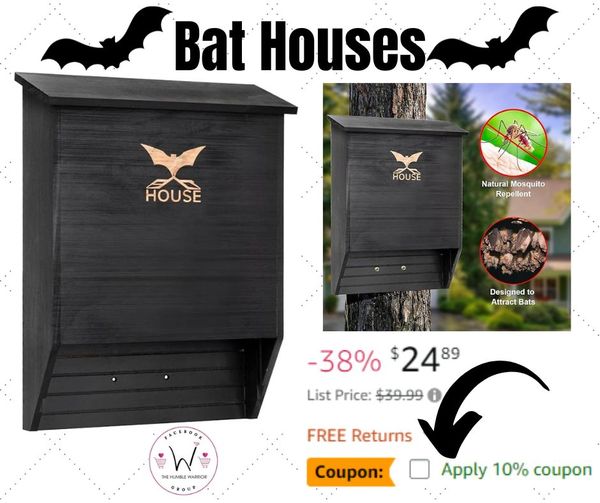 Wooden Big 2 chamber Bat House Kit