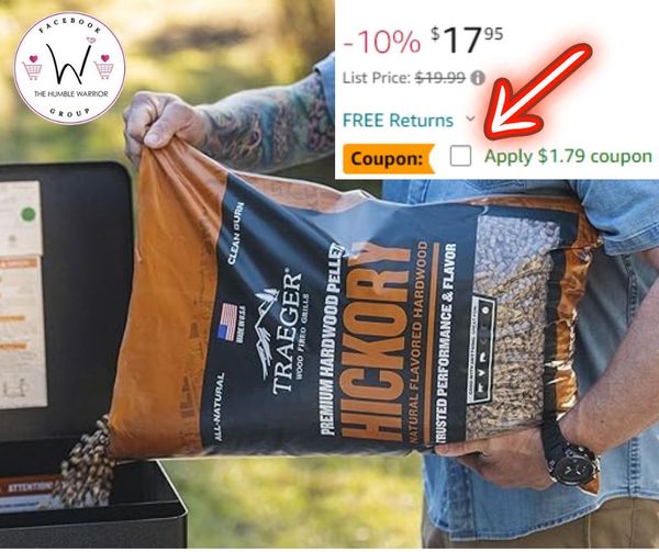 Traeger Hickory Hardwood Pellets