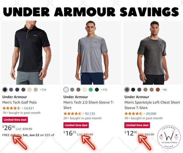Under Armour favorites