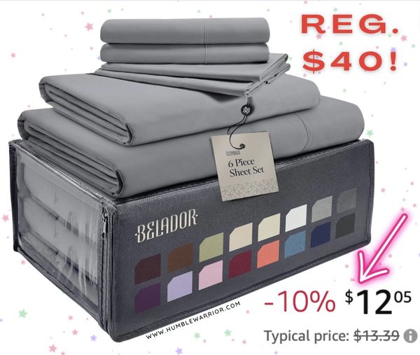 BELADOR Silky Soft Sheet Set
