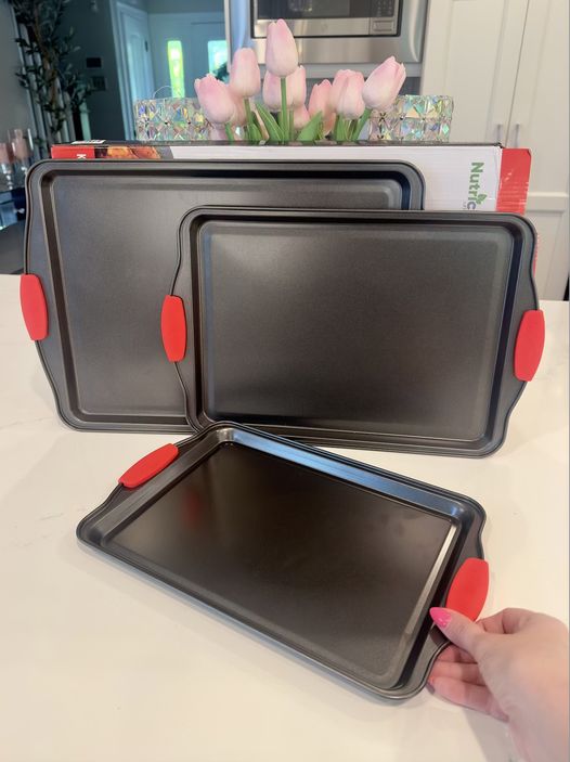 NutriChef Non-Stick Kitchen Oven Baking Pans