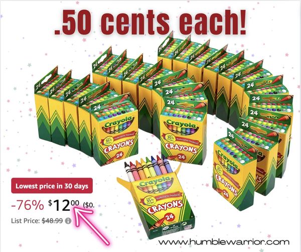 Holy Crayola savings!
