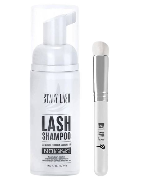 STACY LASH Eyelash Extension Shampoo + Brush