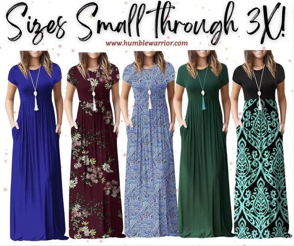 GRECERELLE short sleeve maxi dress