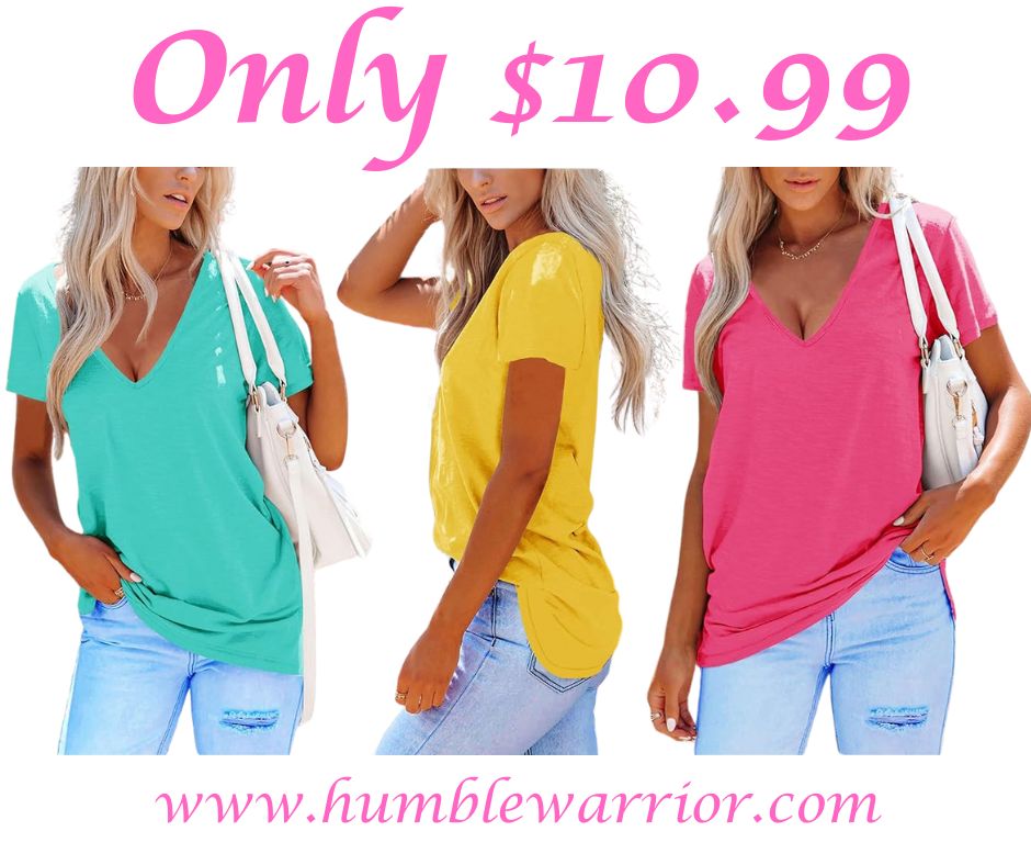 V Neck Tops