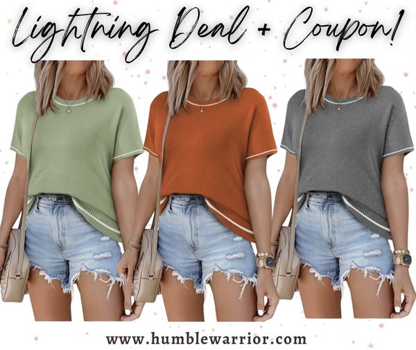 lightweight knit top from SHEWIN