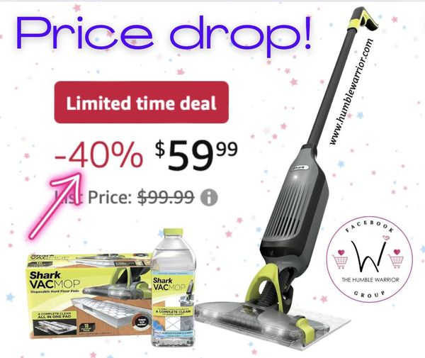 Shark VACMOP Pro Cordless Hard Floor Vacuum Mop