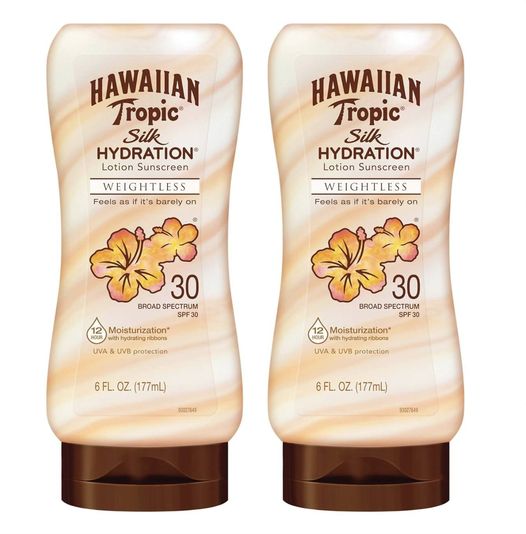 Hawaiian Tropic Weightless Hydration Lotion Sunscreen