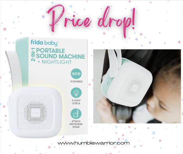 Frida Baby 2-in-1 Portable Sound Machine for Baby
