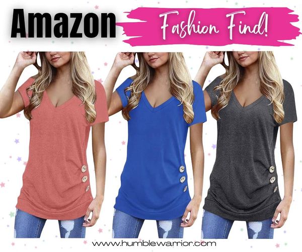 Jescakoo v-neck top